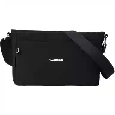 Warrior Tassel Velvet Messenger Bag Black