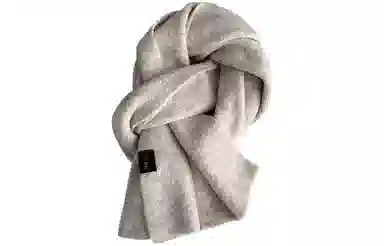 优幽兰 韩版休闲简约纯色高级感加厚保暖时尚百搭氛围感防风防寒针织护颈日系穿搭 聚酯纤维 绒线围巾 男女同款情侣款