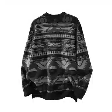 COLD MAPLE Youth Jacquard Knit Sweater