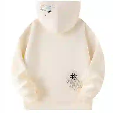 大卫贝肯 美式高街复古品牌印花百搭日常通勤潮流时尚小众套头连帽卫衣 男女同款