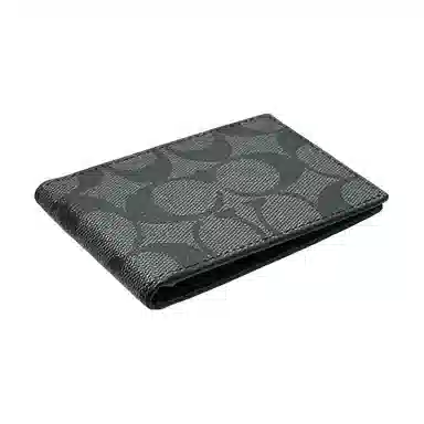 COACH Billfold Wallet 10 Black