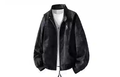 CHARLIE GOLF Vintage Suede Coach Jacket