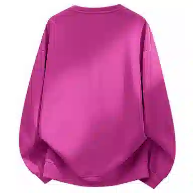 大卫贝肯 美式潮牌重磅纯色曼巴棉文章字母印花设计宽松舒适日常通勤百搭长袖圆领卫衣 男女同款