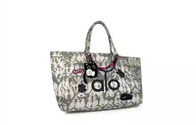alo yoga Denim Star Tote Bag