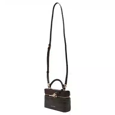 Michael Kors Jana Lock Mini Tote Chocolate