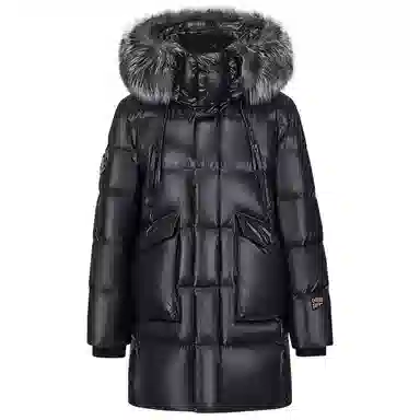 Snow Flying Air Hooded Down Jacket