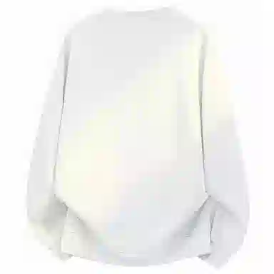 大卫贝肯 美式潮牌重磅纯色曼巴棉文章字母印花设计宽松舒适日常通勤百搭长袖圆领卫衣 男女同款