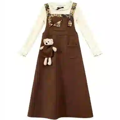 柏黛妃 通勤简约舒适时尚裙装套装 女款