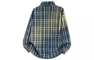 MGDOHOME Vintage Logo Striped Shirt Jacket