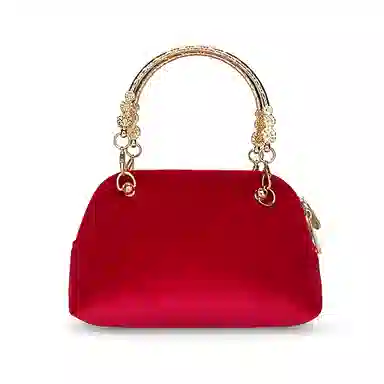 DIOR Custom Makeup Bag Velvet Red