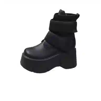 CHERRY&KALIKA Retro Casual Ankle Boots 8CM