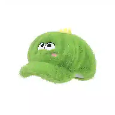 心水好物 日系可爱甜美搞怪卡通毛绒保暖护耳显脸小时尚 聚酯纤维 贝雷帽 男女同款情侣款