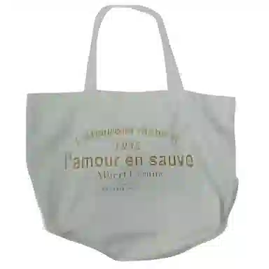 三福 简约韩系装饰袋 织物 单肩包 中号 女款