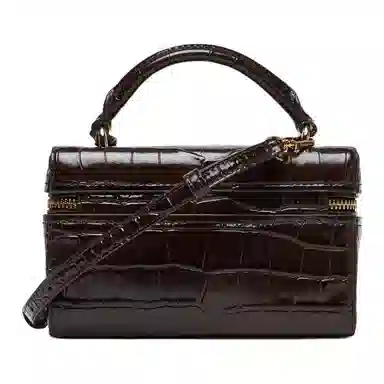 Michael Kors Jana Lock Mini Tote Chocolate