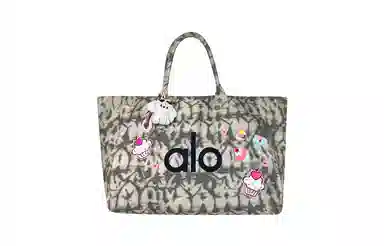alo yoga Denim Star Tote Bag