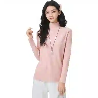 淑好百 修身百搭高领休闲风毛衣 女款