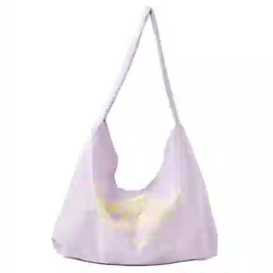 三福 简约韩系装饰袋 织物 单肩包 中号 女款