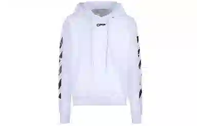OFF-WHITE Caravaggio Arrow Hoodie White