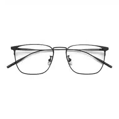 苍木优品 β钛近视镜网上可配度数防蓝光商务超轻黑框 功能性眼镜 男款