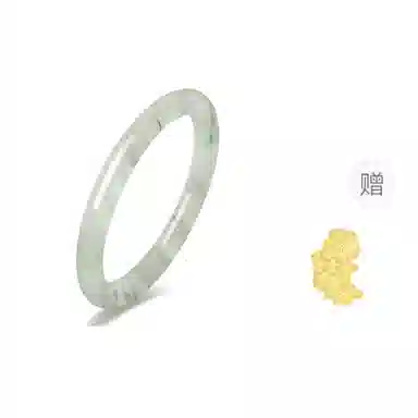【甄选特级多翠】 水贝 新中式宫廷风古典 清冷优雅青山黛日常通勤百搭 吉祥如意平安顺遂雅韵轻奢质感 #好运 天然 天山翠 手镯 女款