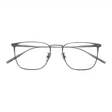 苍木优品 β钛近视镜网上可配度数防蓝光商务超轻黑框 功能性眼镜 男款