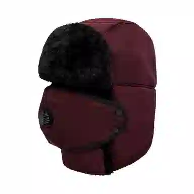 梦特娇 骑车防风防寒 聚酯纤维 雷锋帽 男女同款情侣款