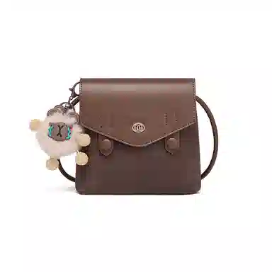 Red Dragonfly Coffee Square Shoulder Bag