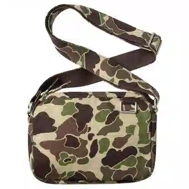 Carhartt WIP 2.9L Embroidered Logo Shoulder Bag Camouflage