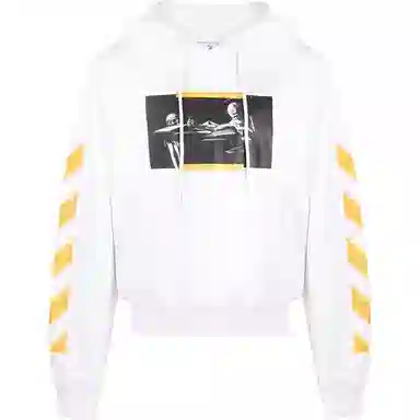 OFF-WHITE FW21 Caravaggio Print Hoodie