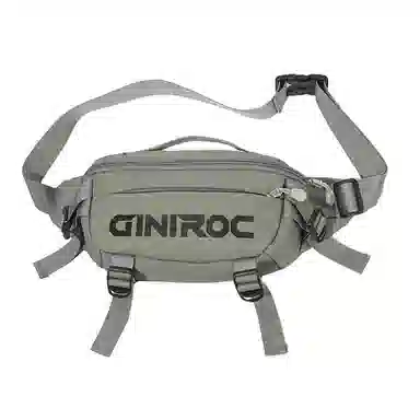 南潇湘 休闲潮牌骑行机车逛街出行百搭多功能简约韩范单肩包 尼龙 胸包腰包 常规 男女同款情侣款 多色