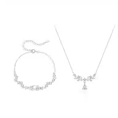 【纯银999 | 星月系列】 凤祥囍事 老凤祥 优雅浪漫温柔小众设计简约学生日常轻奢高级感经典百搭上岸通勤浪漫约会可调节 足银 手链 女款