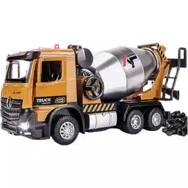 卡威 合金工程车 汽车模型 搅拌车 各类车 成品模型