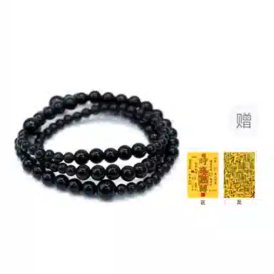 【乌金黑曜石】 琅风 潮流百搭轻奢高级感#好运 黑曜石 手串 男女同款情侣款