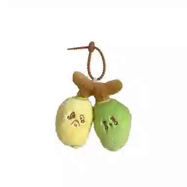 心水好物 蕉绿香蕉搭子水果公仔趣味书包双肩包单肩包 毛绒 挂件 男女同款情侣款