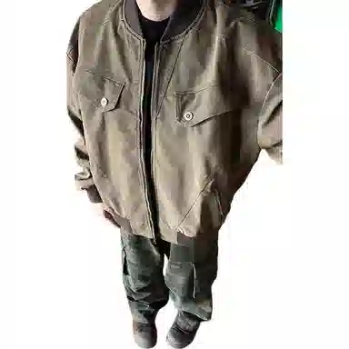 黑马漫画 复古夹克 男女同款