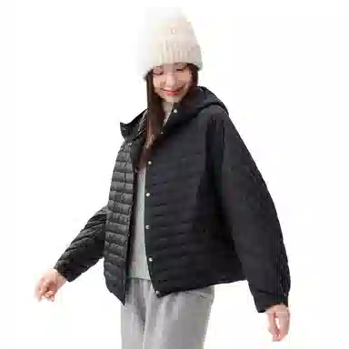 鸭鸭 轻盈保暖简约设计舒适面料百搭时尚休闲纯色羽绒服 女款