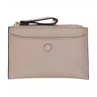 掐尖 纯色薄款钱夹真皮证件包多功能收纳包多卡位卡包 头层牛皮 零钱包 男女同款情侣款