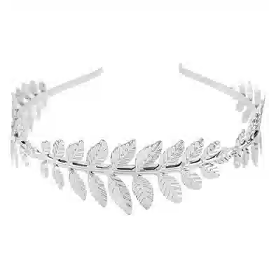 零界 高级简约发饰 复古巴洛克风金色树叶 韩式优雅宴会舞台 摄影道具 合金 发箍 男女同款情侣款