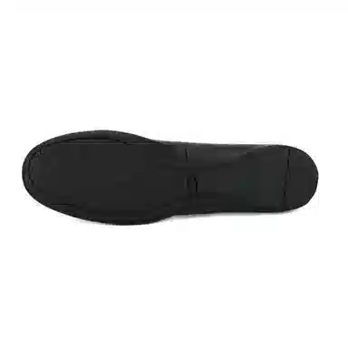 Coach Leather Slip-On Ballet Flat Black