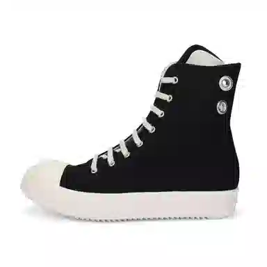 Rick Owens High-Top Sneakers Black