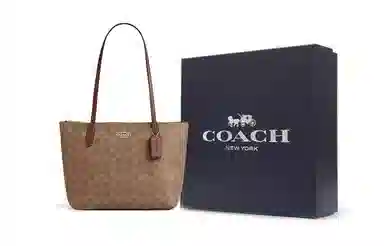 COACH Fiona 24 Logo Tote