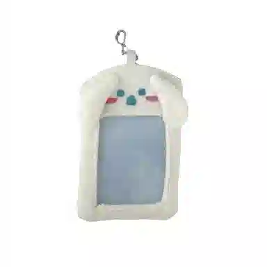 心水好物 日韩可爱小猪小狗小猫卡套爱豆卡片收纳卡包 毛绒 挂件 男女同款情侣款