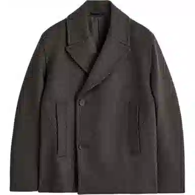 COS Double-Breasted Coat Short