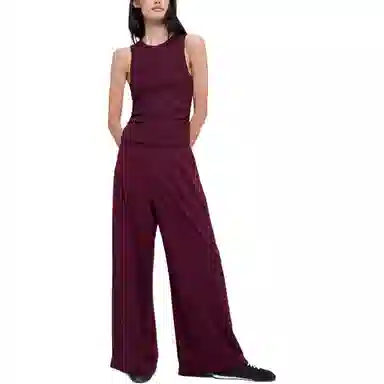 alo yoga Ribbed En Pointe Tank