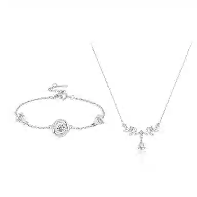 【纯银999 | 莫比乌斯】 凤祥囍事 老凤祥 优雅浪漫温柔小众设计简约学生日常轻奢高级感经典百搭通勤浪漫约会可调节 足银 手链 女款