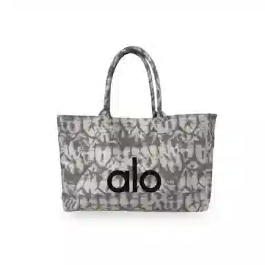 alo yoga Qi Mu Tote Bag Large Gray