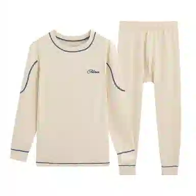 贴身领域 发热柔软抗寒长袖长裤保暖套装 男款