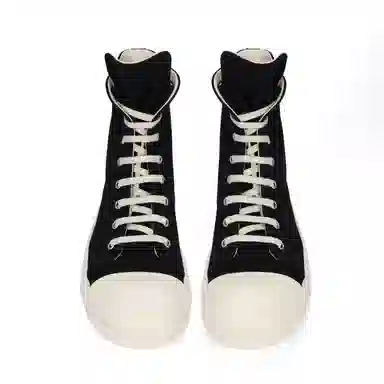 Rick Owens High-Top Sneakers Black