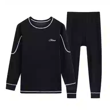 贴身领域 发热柔软抗寒长袖长裤保暖套装 男款