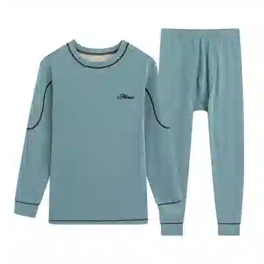 贴身领域 发热柔软抗寒长袖长裤保暖套装 男款